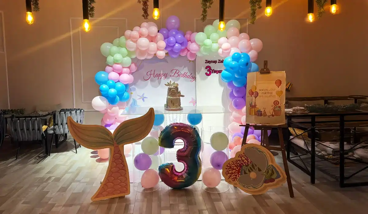 Deniz Kızı Teması Deniz Kızı konsepti - Gülayşe Akademi Oyun ve Parti Evi Beylikdüzü